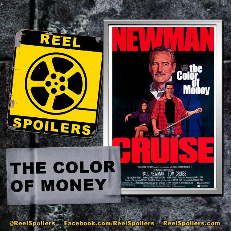 cover art for THE COLOR OF MONEY Starring Paul Newman, Tom Cruise, Mary Elizabeth Mastrantonio