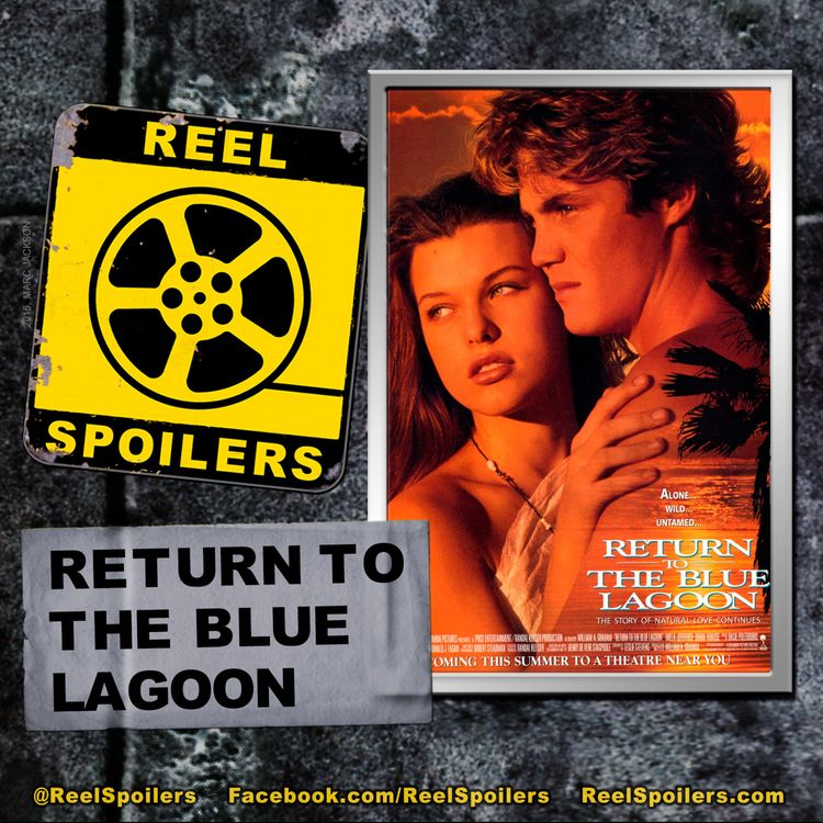 cover art for RETURN TO THE BLUE LAGOON Starring Milla Jovovich and Brian Krause