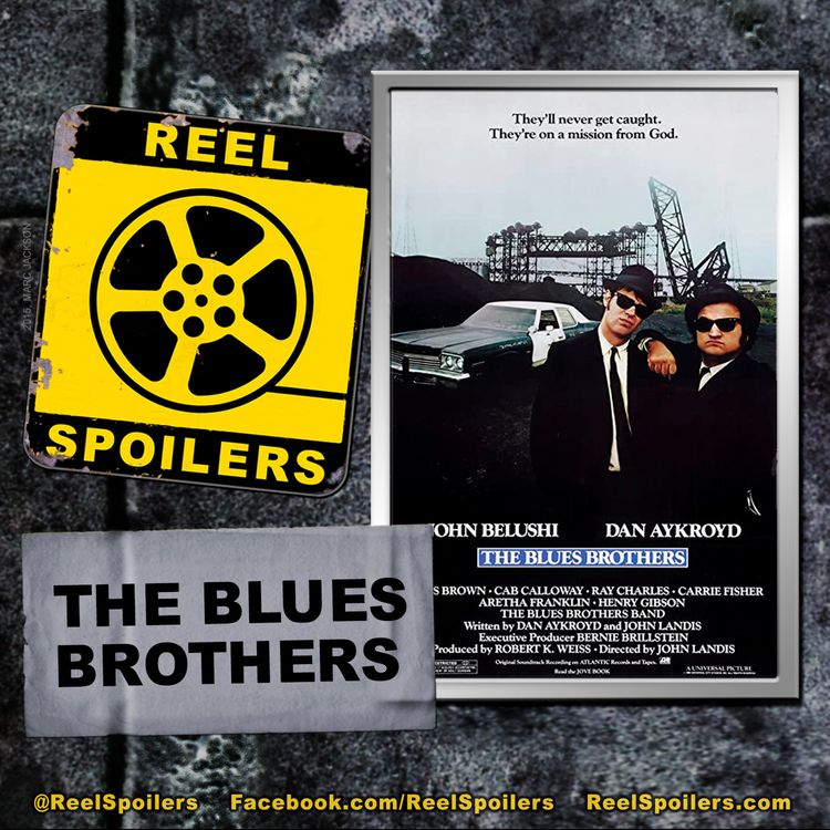 cover art for THE BLUES BROTHERS Starring John Belushi, Dan Aykroyd