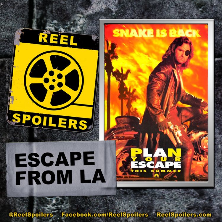 cover art for ESCAPE FROM LA Starring Kurt Russell, Steve Buscemi, Stacy Keach, Peter Fonda