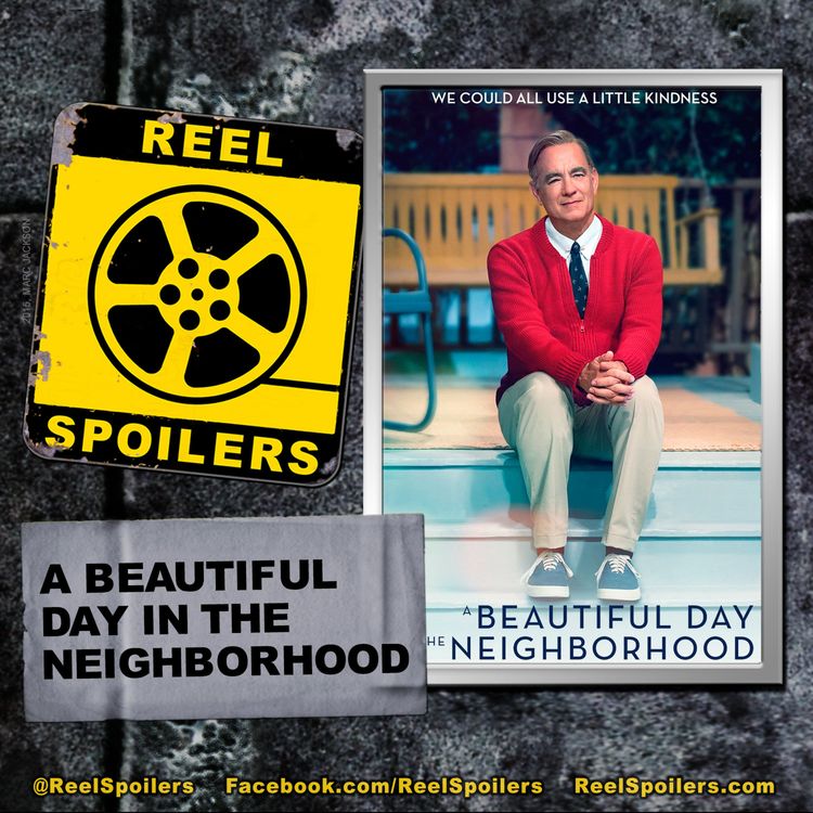 cover art for A BEAUTIFUL DAY IN THE NEIGHBORHOOD Starring Tom Hanks as Mr. Rogers