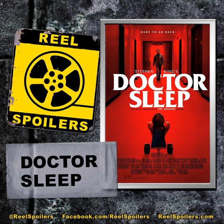 cover art for DOCTOR SLEEP Starring Ewan McGregor, Rebecca Ferguson, Kyliegh Curran