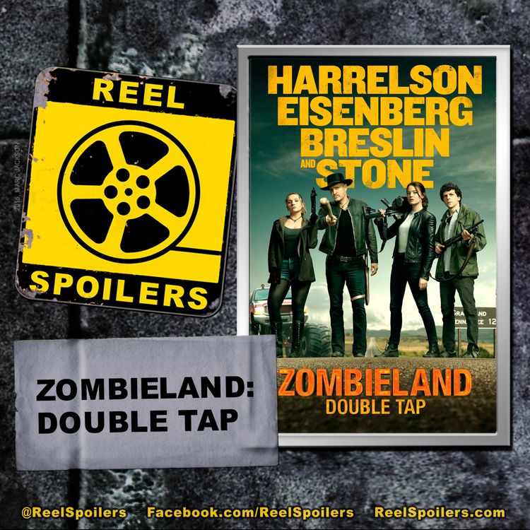cover art for ZOMBIELAND: DOUBLE TAP Starring  Jesse Eisenberg, Emma Stone, Woody Harrelson