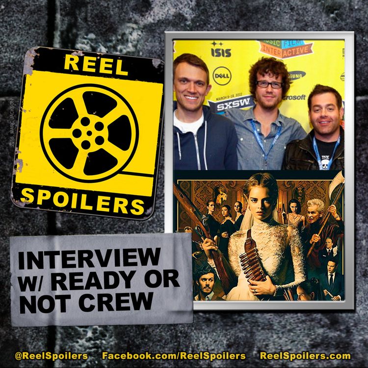 cover art for READY OR NOT Interview: Matt Bettinelli-Olpin, Tyler Gillett, Chad Villella