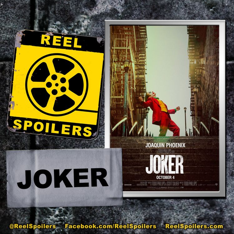 cover art for JOKER Starring Joaquin Phoenix, Robert De Niro, Zazie Beetz