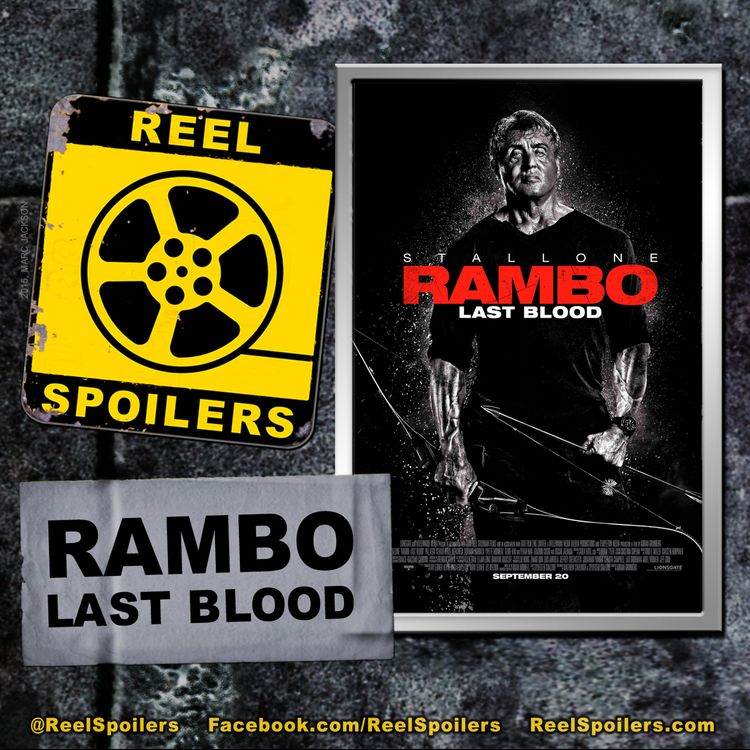 cover art for RAMBO: LAST BLOOD Starring Sylvester Stallone, Paz Vega, Yvette Monreal
