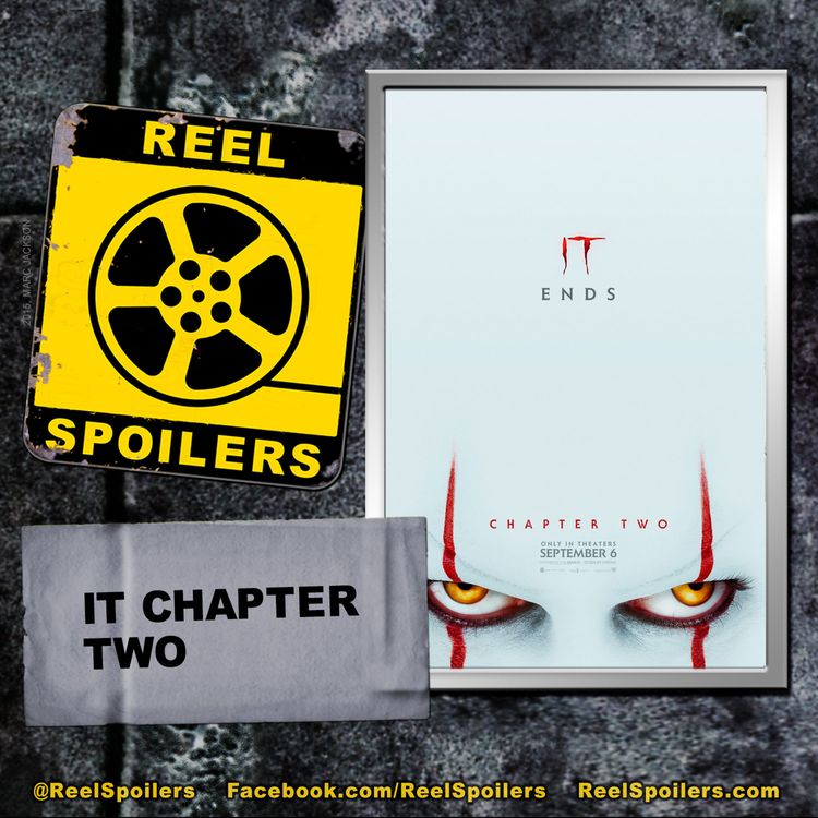 cover art for IT: CHAPTER TWO Starring Jessica Chastain, James McAvoy, Bill Hader