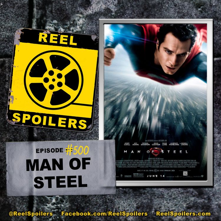 cover art for 500: 'Man of Steel' AGAIN in 2019