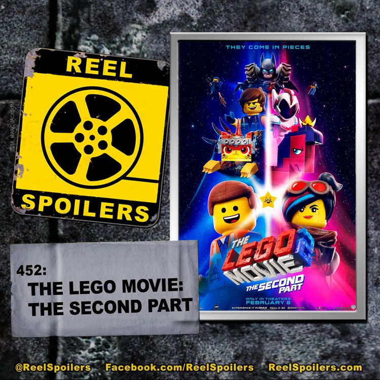 cover art for 452: 'The Lego Movie 2: The Second Part'