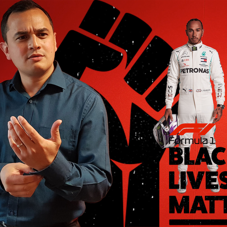 cover art for Ep:4 - 107 Richard Ready talks about racism, BLM, F1 and the stance of Lewis Hamilton