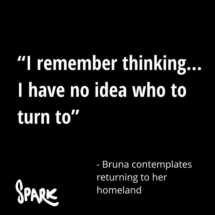 cover art for 'The Person in the Mirror' - Michael & Bruna - True Stories Told Live