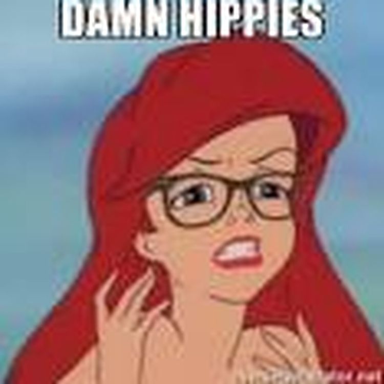 cover art for Damn Hippies