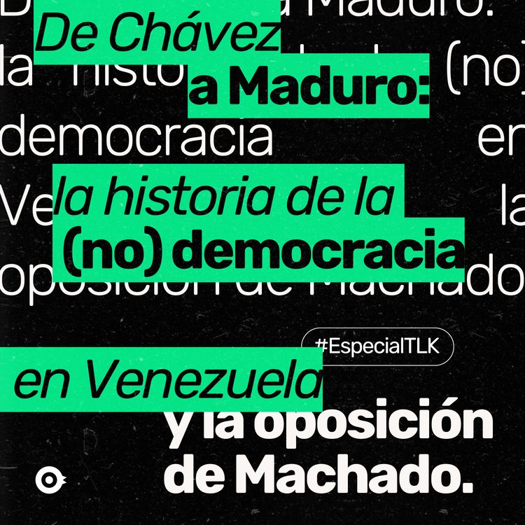 cover art for De Chávez a Maduro: la historia de la (no) democracia en Venezuela y la oposición de Machado