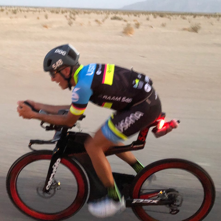 cover art for 2018 RAAM with Mike Conti - First Night!