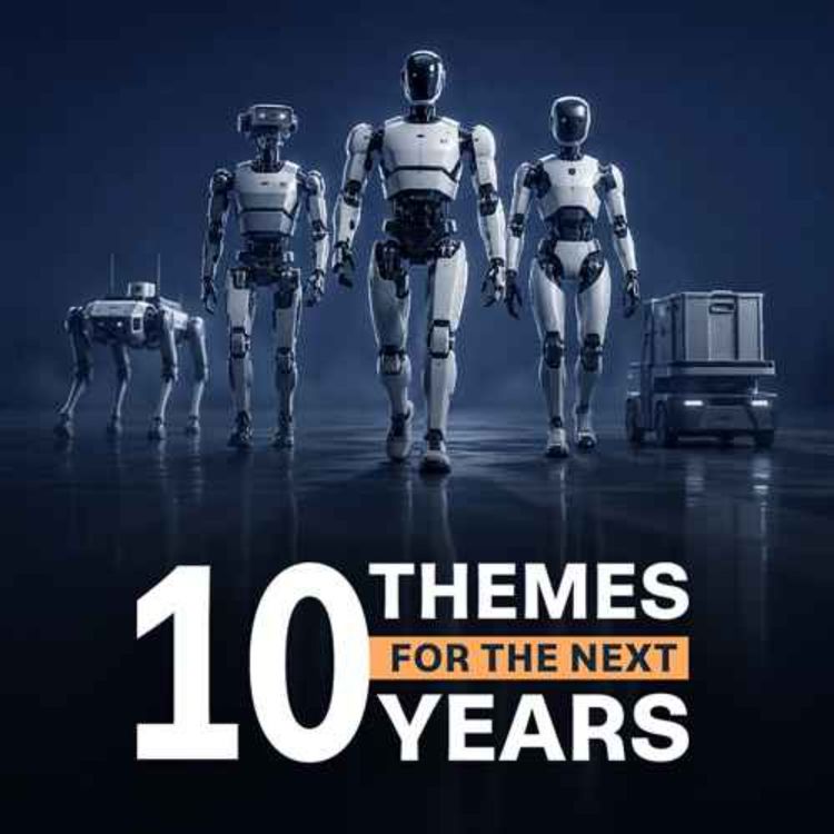 cover art for AI & Robotics: From $300bn to $5.2 trillion in three years | The Decade Ahead