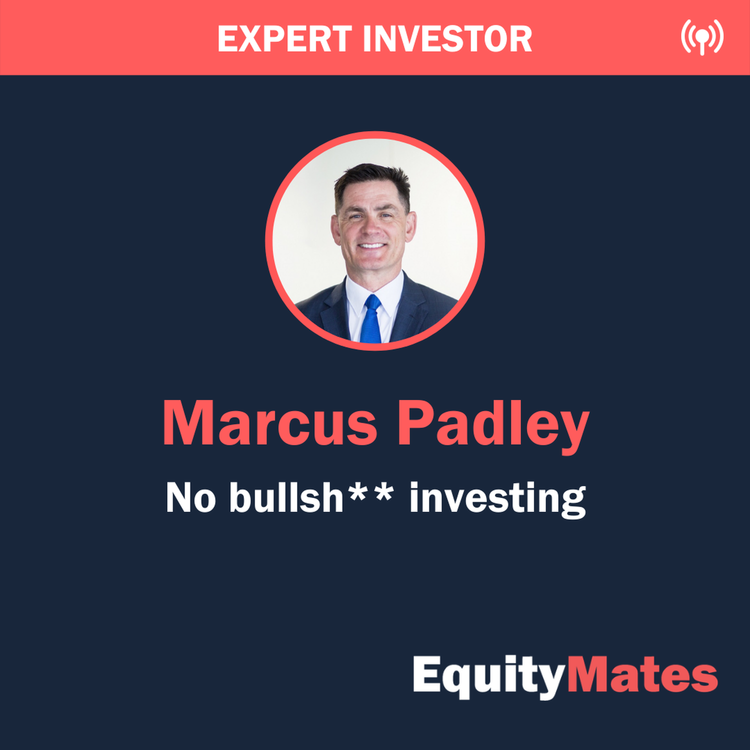 cover art for Expert Investor: Marcus Padley - No Bullsh** Investing