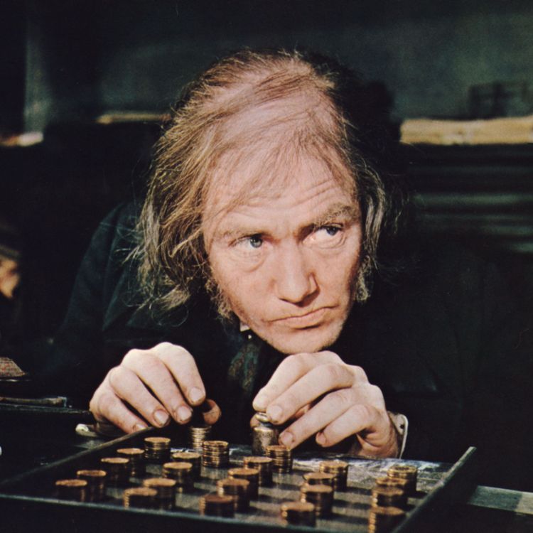 cover art for "Scrooge" 1970, Albert Finney (Part 1)