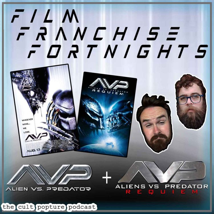 cover art for "Alien vs. Predator" & "Aliens vs. Predator: Requiem" | Film Franchise Fortnights