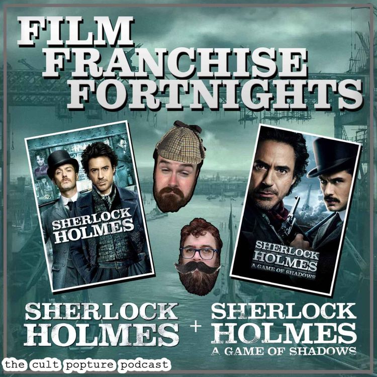 cover art for "Sherlock Holmes" & "Sherlock Homes: A Game of Shadows" | Film Franchise Fortnights