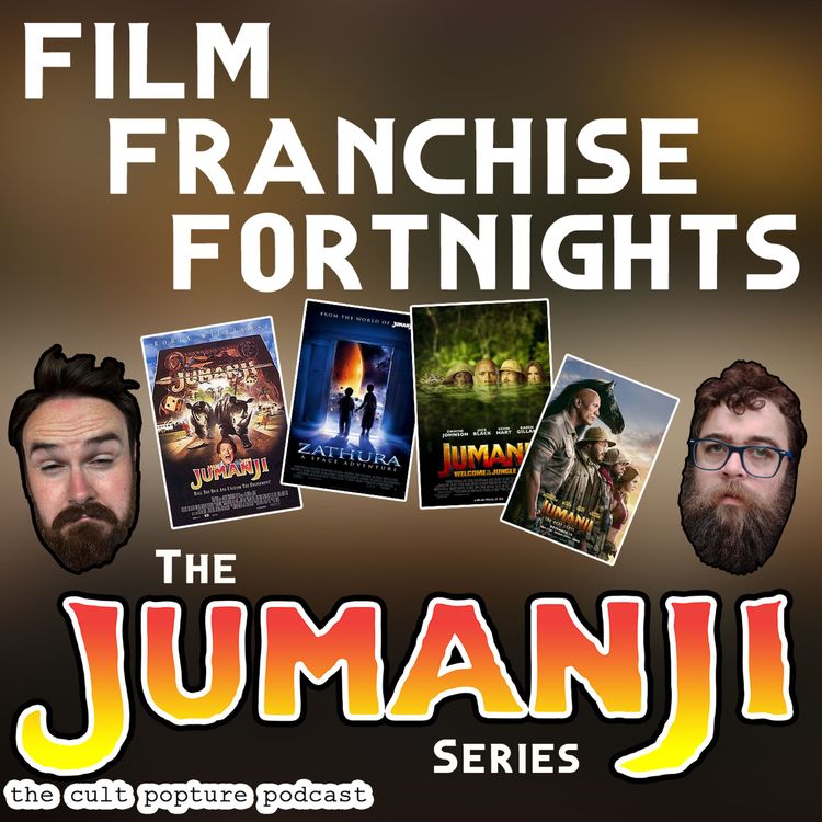 cover art for The "Jumanji" Series | Film Franchise Fortnights