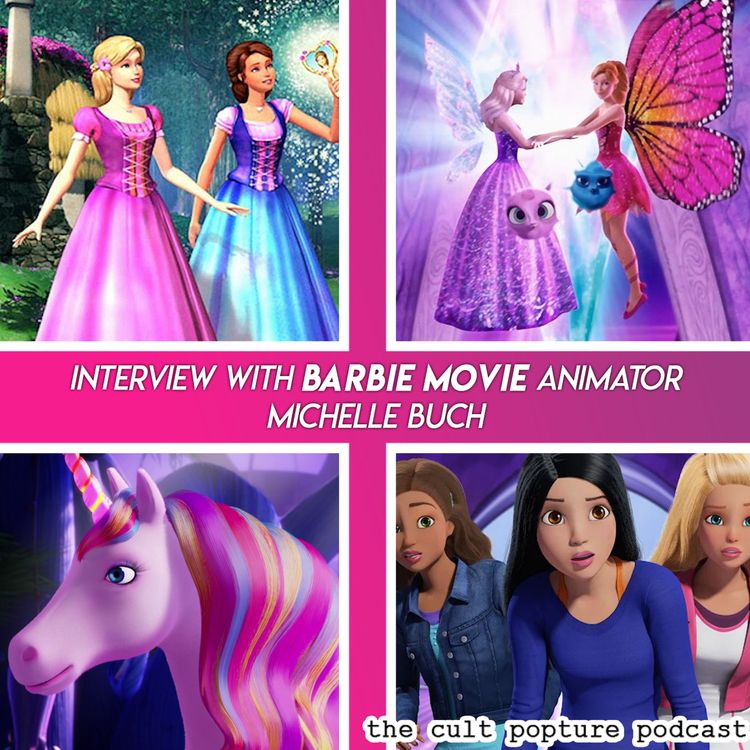 cover art for Interview with BARBIE Movie Animator Michelle Buch | Cult Popture Interviews