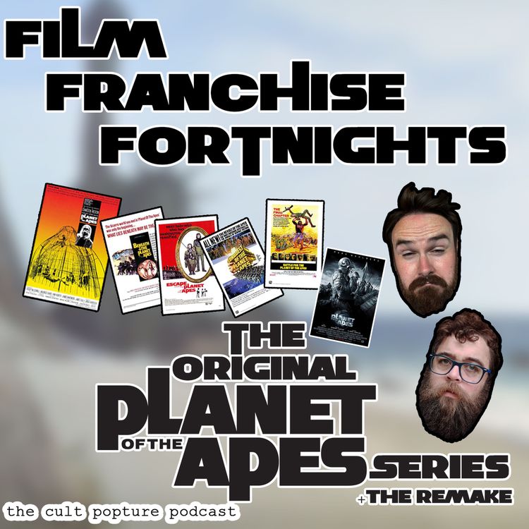 cover art for The Original "Planet of the Apes" Series + The Remake | Film Franchise Fortnights