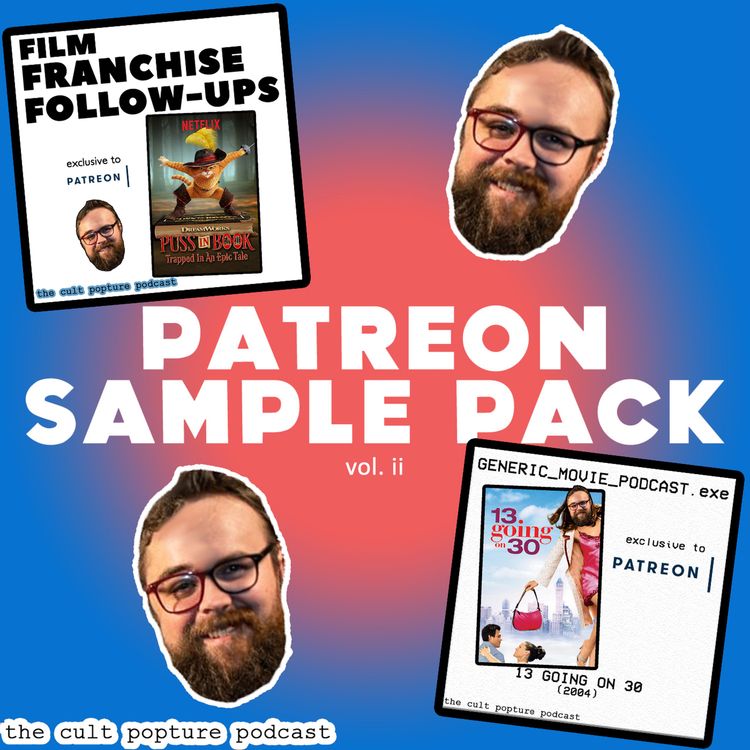 cover art for PUSS IN BOOK & 13 GOING ON 30 | Patreon Sample Pack
