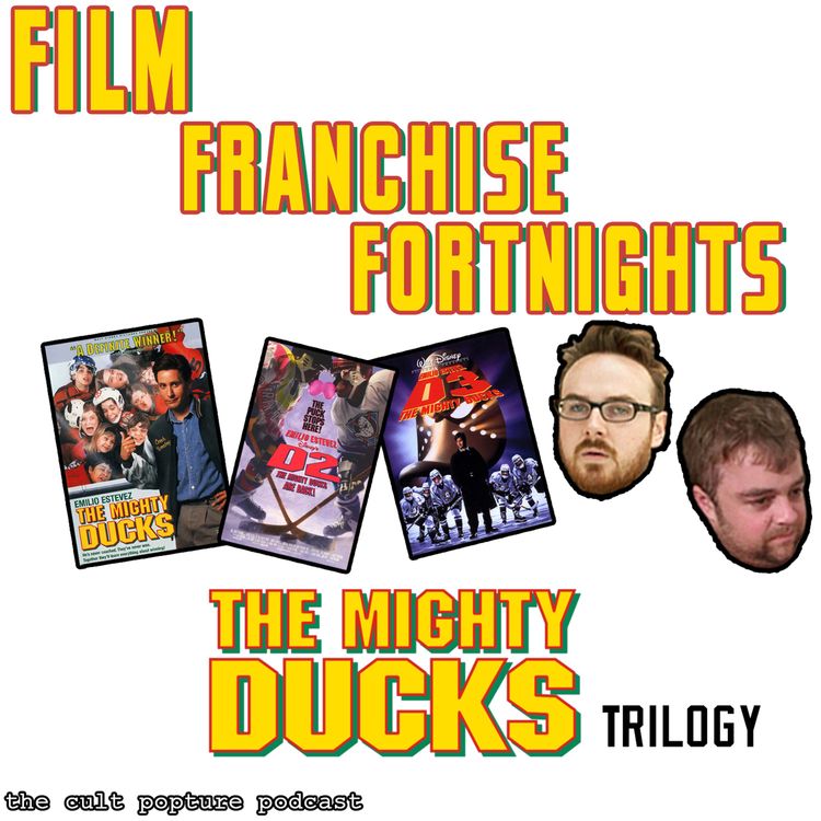 cover art for "The Mighty Ducks" Trilogy | Film Franchise Fortnights