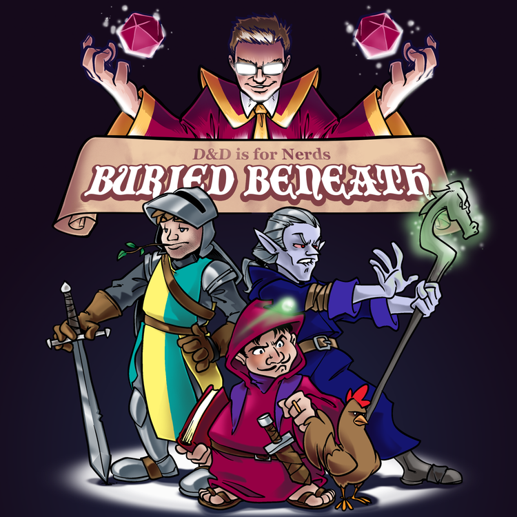 cover art for Buried Beneath #17 Level Up!