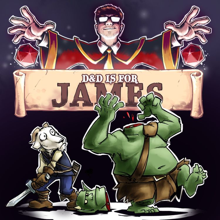 cover art for D&D is for James #1 An Unexpected Beginning