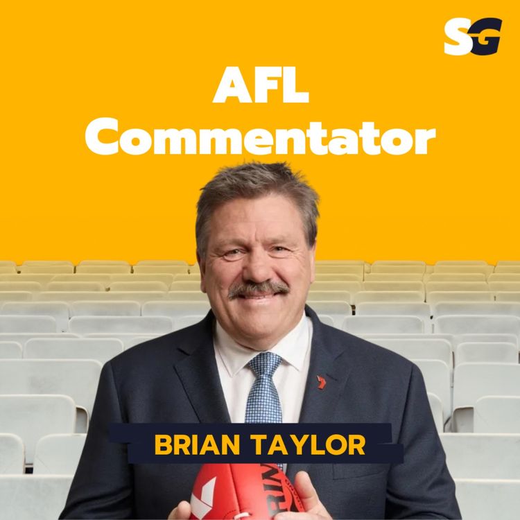 cover art for #210: How to be an AFL Commentator with Brian Taylor
