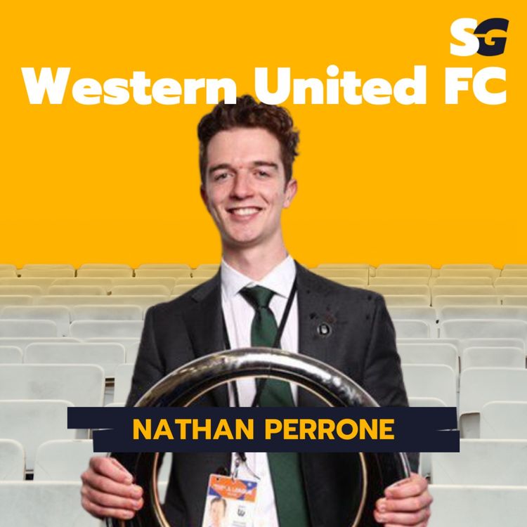 cover art for 181: How to get a Commercial Partnerships job in football with Nathan Perrone (Western United FC)