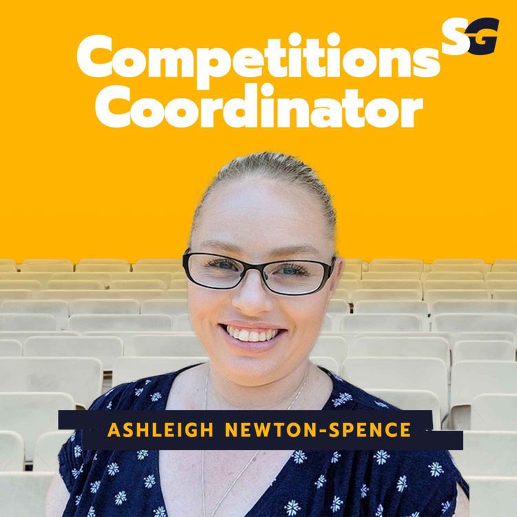 cover art for #288: How to be a Champion Data Competitions Coordinator with Ashleigh Newton-Spence
