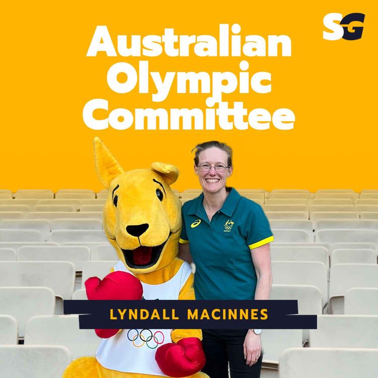 cover art for #294: Journey to Australian Olympic Committee Project Manager with Lyndall MacInnes
