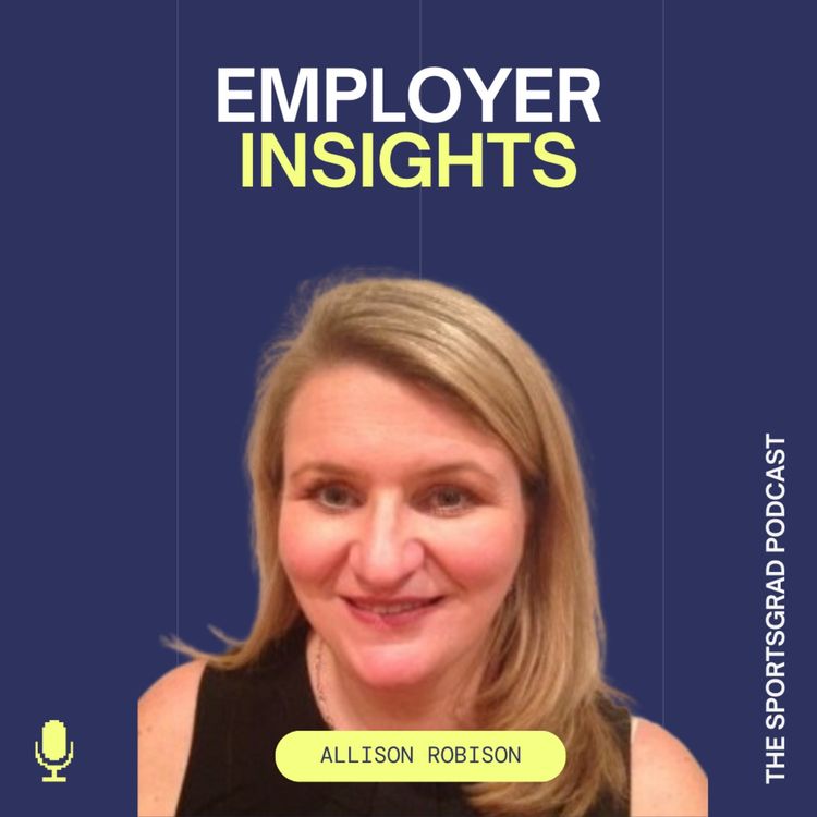 cover art for #304: How to get hired by Cricket Australia | EGM of People & Culture, Allison Robison