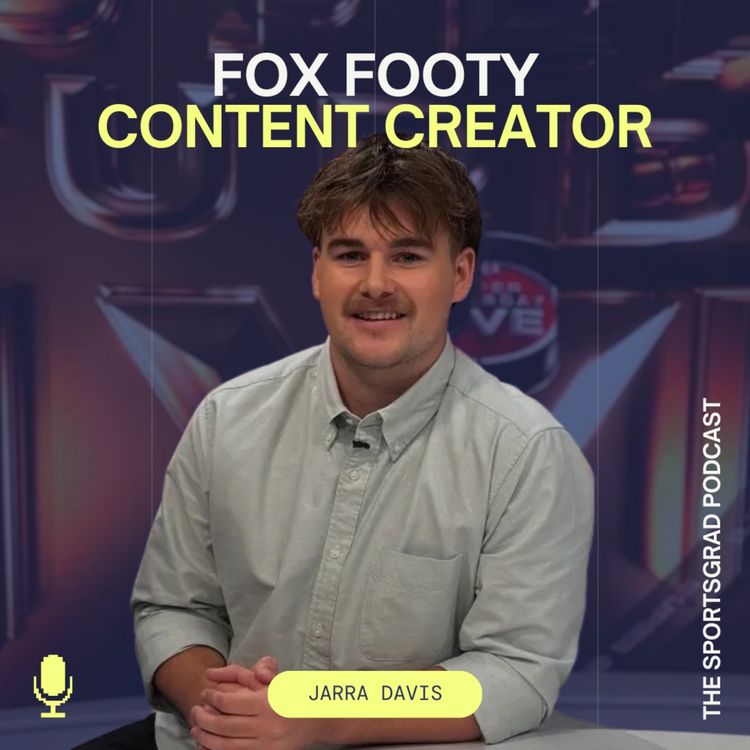 cover art for #329: How Jarra Davis became a Fox Footy presenter