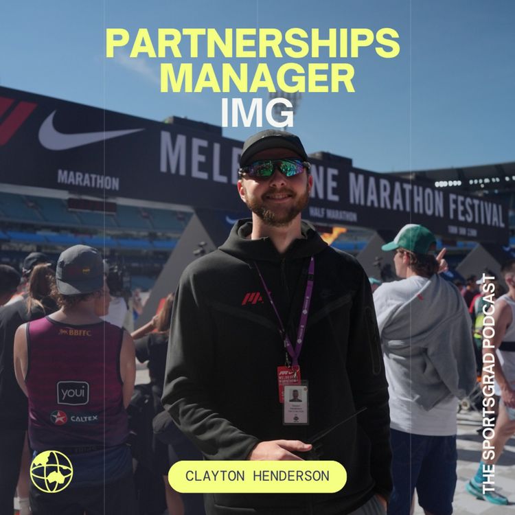 cover art for #333: Managing Partnerships for the Nike Melbourne Marathon at IMG with Clayton Henderson
