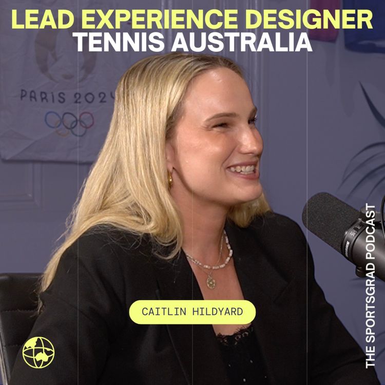 cover art for #343: From New Zealand to Designing for the Australian Open with Caitlin Hildyard