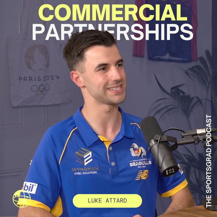 cover art for #346: Working in Football Partnerships – From Collingwood FC to Williamstown FC with Luke Attard