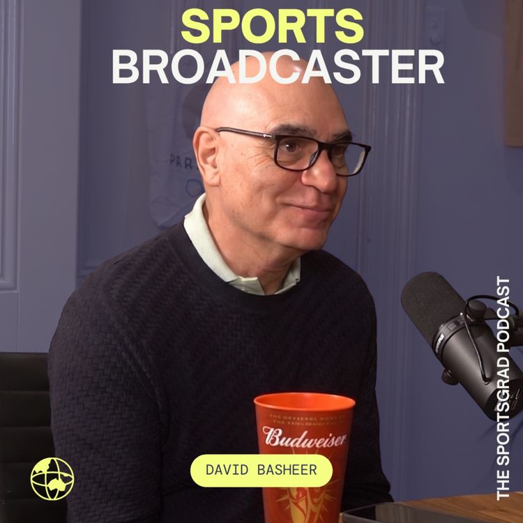 cover art for #356: Career journey of FIFA World Cup Commentator David Basheer