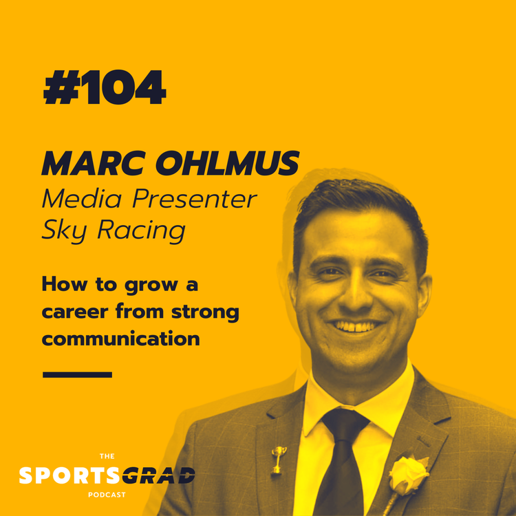 cover art for #104: Marc Ohlmus (Sky Racing) - How to grow a career from communication