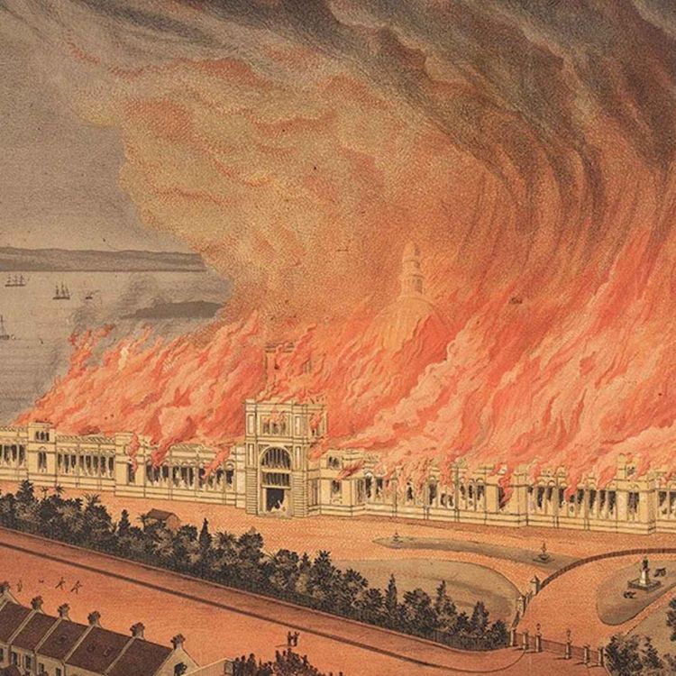 cover art for The Garden Palace Fire Mystery