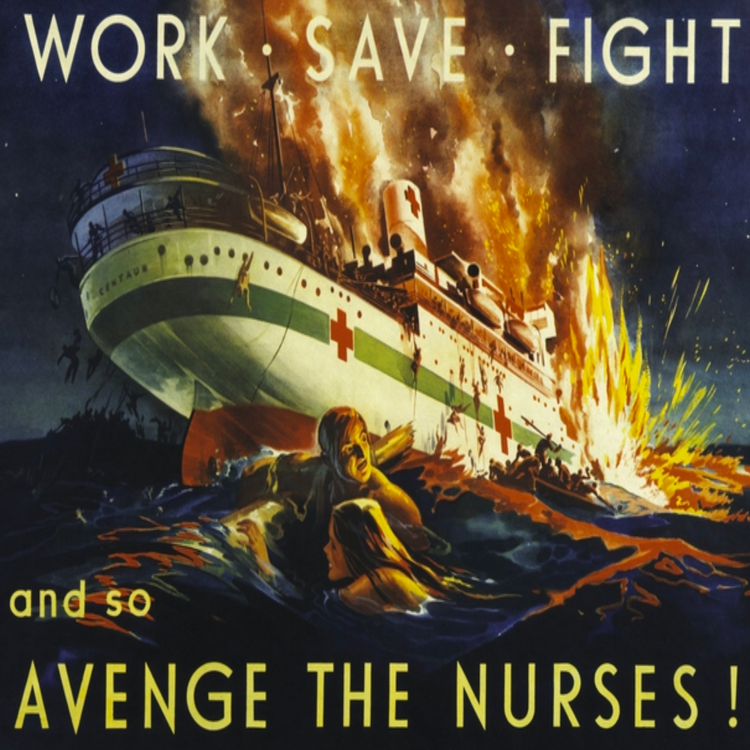 cover art for Anzac Hero: Sister Savage and the Centaur Sinking — Part Two