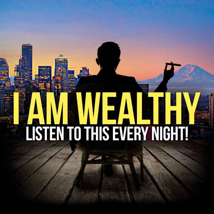 cover art for "I AM WEALTHY" Money Affirmations For Success & Wealth - Listen To This Every Night!