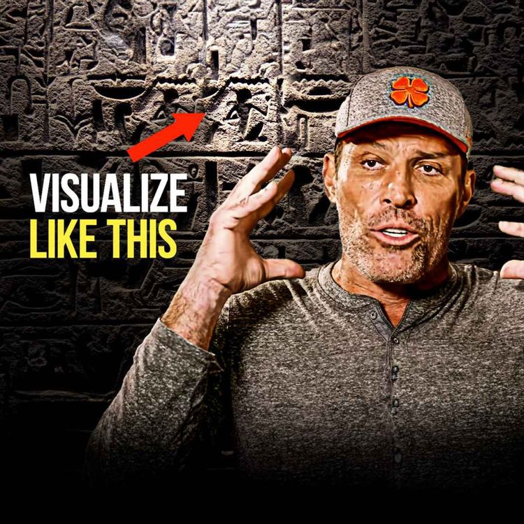 cover art for Once you VISUALIZE correctly, THIS SHIFT happens (Here Is How) - Best Tony Robbins Motivation 