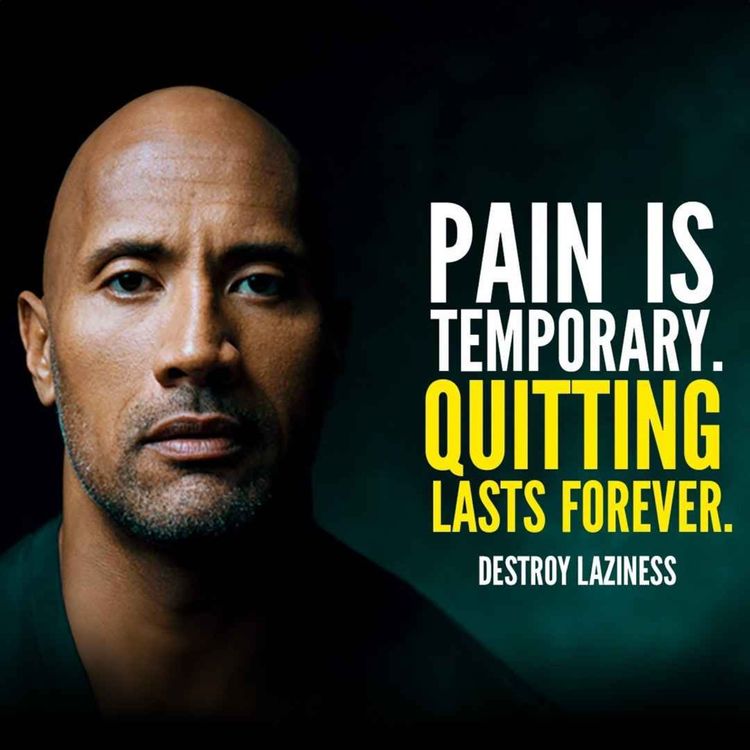 cover art for PAIN IS TEMPORARY - Motivational Speech Compilation