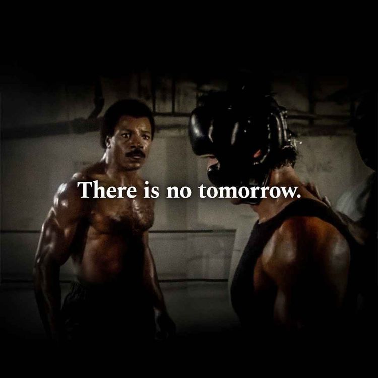 cover art for THERE IS NO TOMORROW. - The Most Powerful Motivational Speech Compilation for Success & Working Out