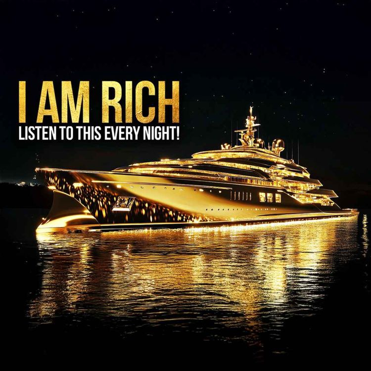 cover art for "I AM RICH & ABUNDANT" Affirmations For Money, Success & Wealth - Listen Every Night! (8 HOURS)