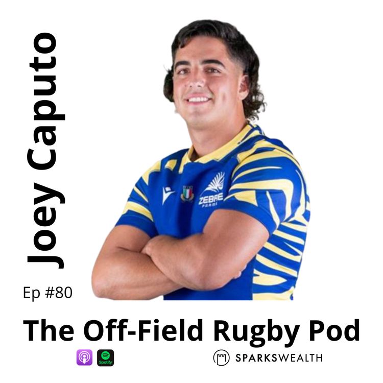 cover art for Joey Caputo - Mental Heath Setback, Matt Giteau's Help & Cracking Pro Rugby