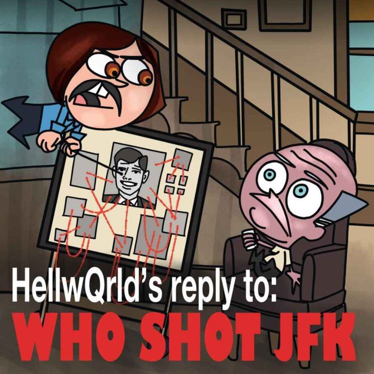 cover art for Adventures in Hellworld Presents: Did Mossad Kill JFK? 